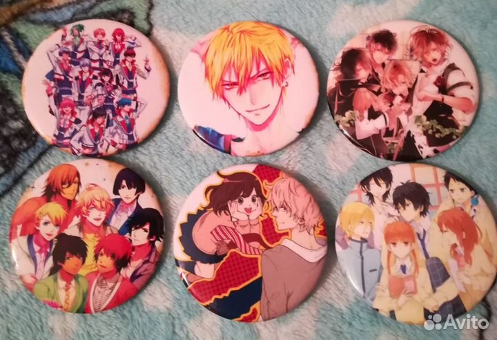 Значки аниме