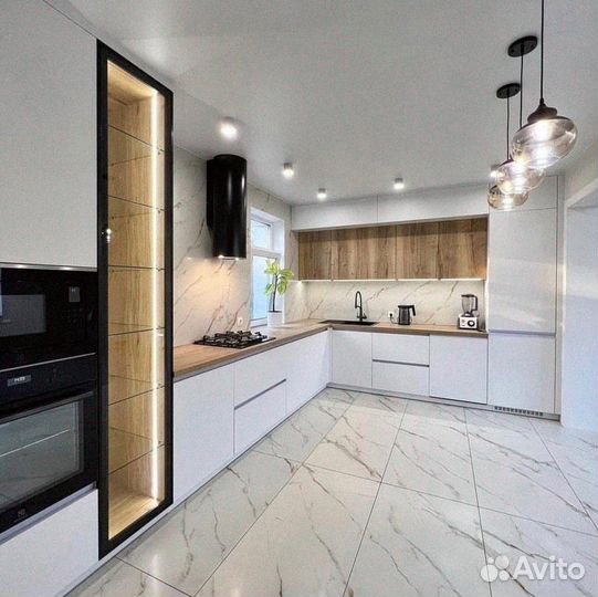 Кухни на заказ с монтажом