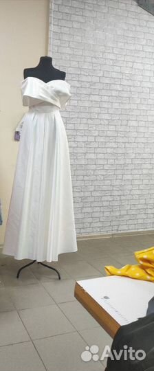 Свадебное платье 44 46 в пол