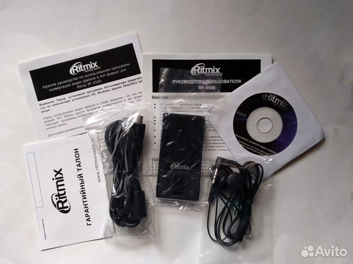 Новый аудио видео плеер Ritmix RF-4500