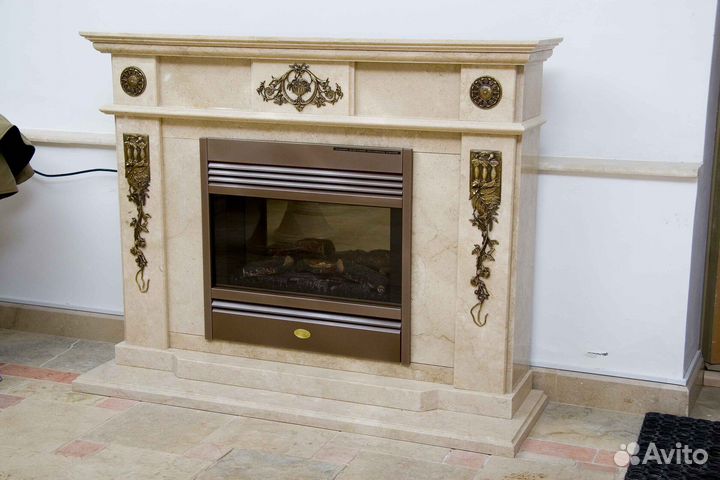 Изготовление каминов из натурального камня