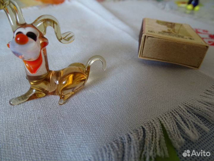 Статуэтки из стекла