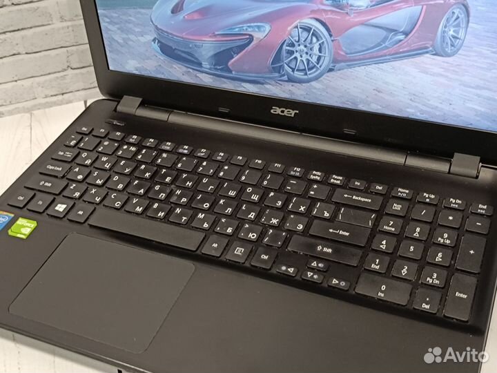 Игровой ноутбук Acer SSD/nvidia 820M