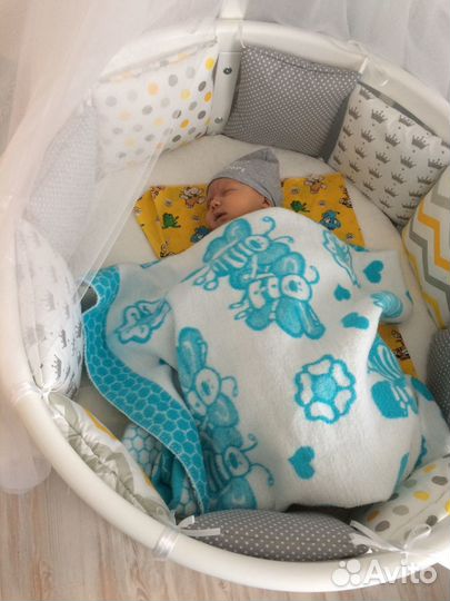 Бортики в кроватку