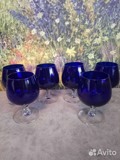 Бокалы cobalt СССР