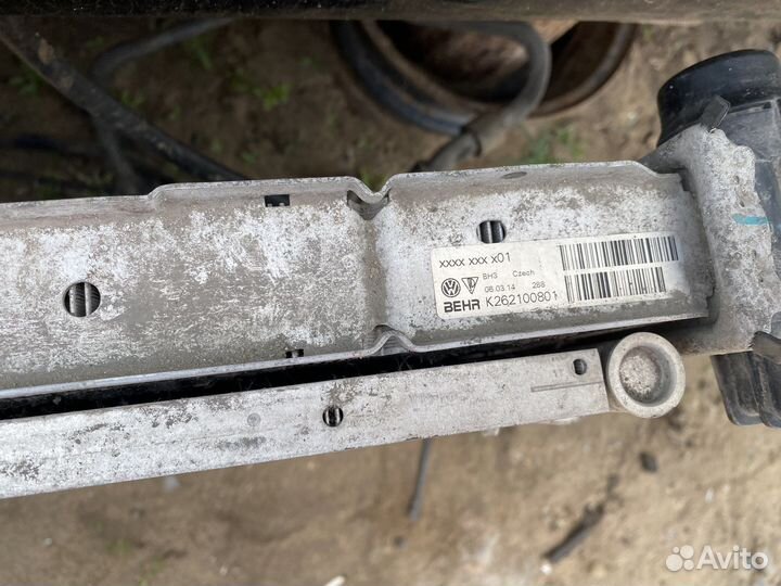 Кассета Радиаторов Audi Q7 4L 3.0 сrc