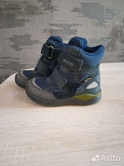 Утеплённые ботинки ecco
