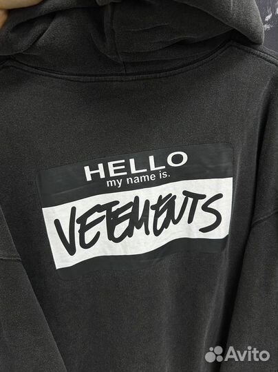 Толстовка мужская Vetements варенка