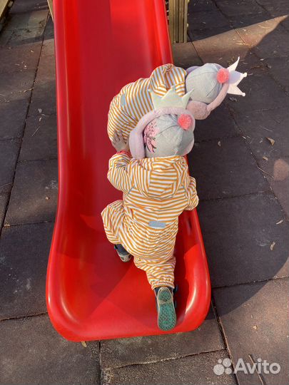 Шапка демисезонная Lassie 46-48 для двойни