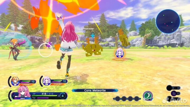 Neptunia: Sisters vs. Sisters Nintendo Switch, анг