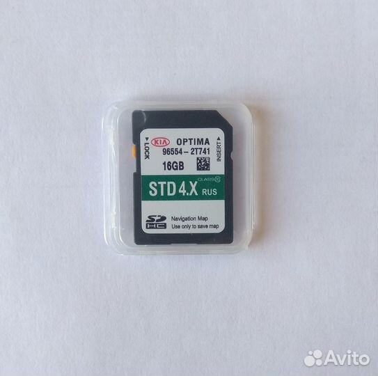 SD карта KIA Optima 3 (TF) + CarPlay Android Auto