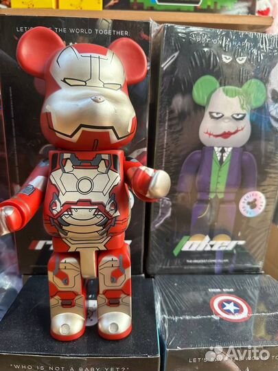 Мишки bearbrick 30см