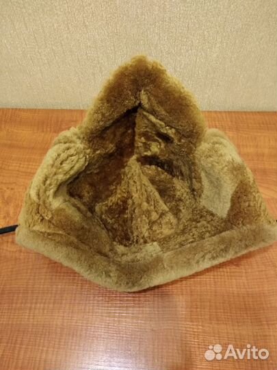 Шапка- Авиатор из овчины 60 р