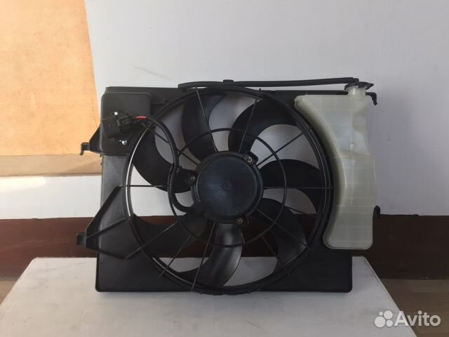 Диффузор радиатора в сборе Hyundai Solaris 2 2017