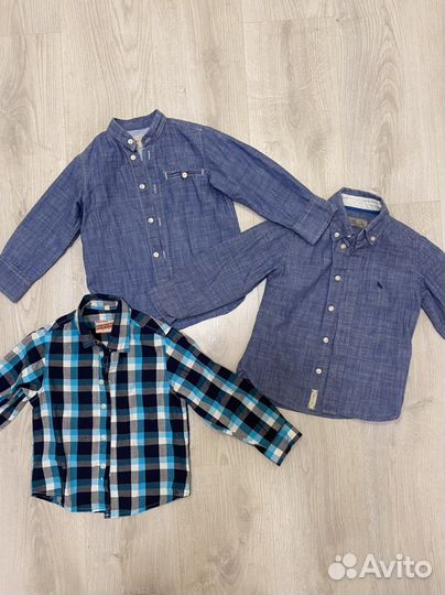 Рубашка на мальчика 98 104