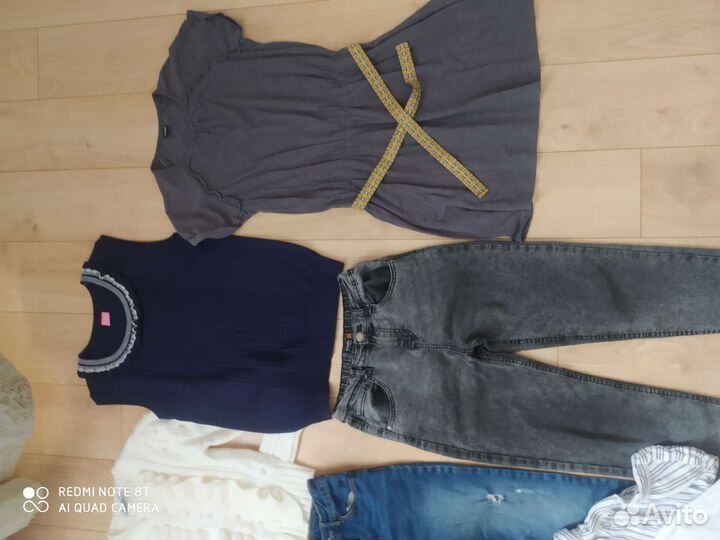 Вещи пакетом на девочку 146-152