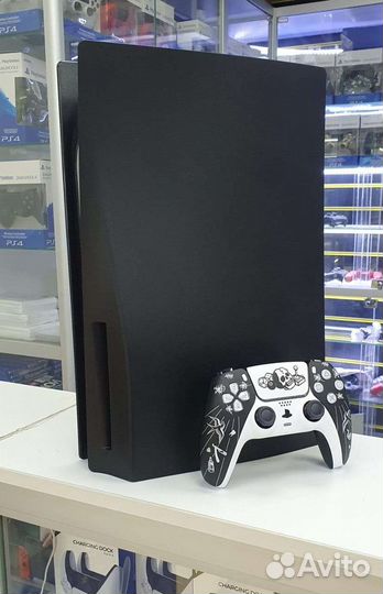 PS5 Корпус Боковая часть с дисководом