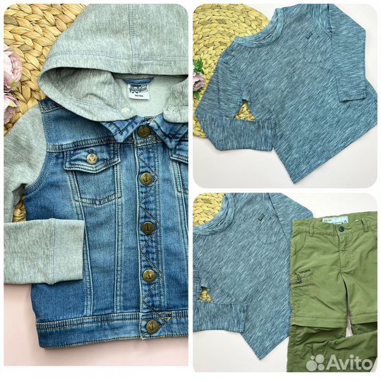 Пакет фирменных вещей на мальчика 98-104 см