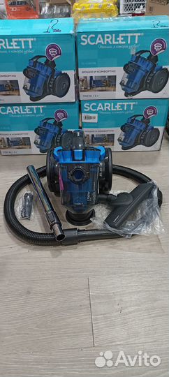 Пылесос Scarlett циклон 1700Вт SC-VC80C86, синий