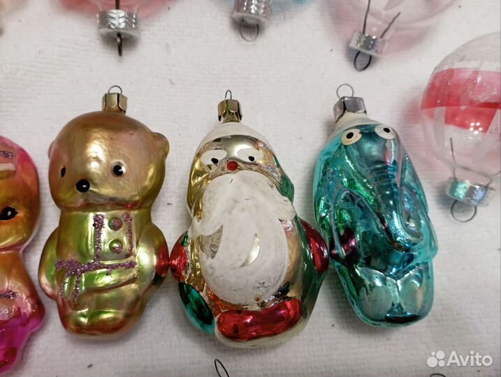 Елочные игрушки СССР