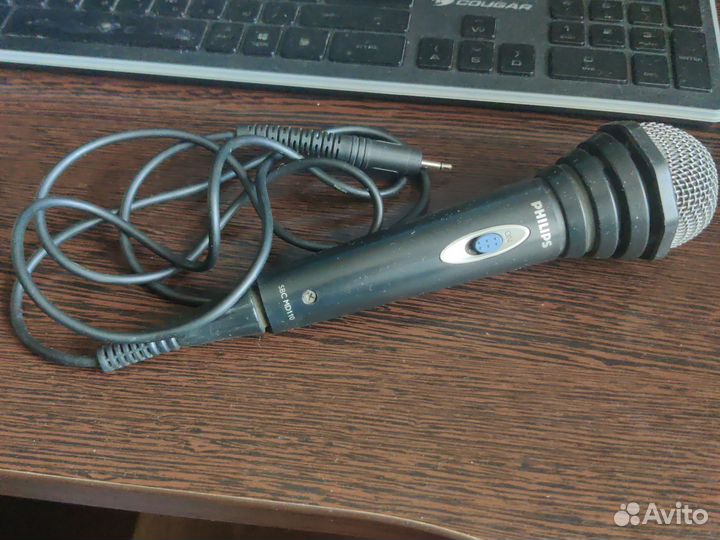 Микрофон для караоке проводной Phillips
