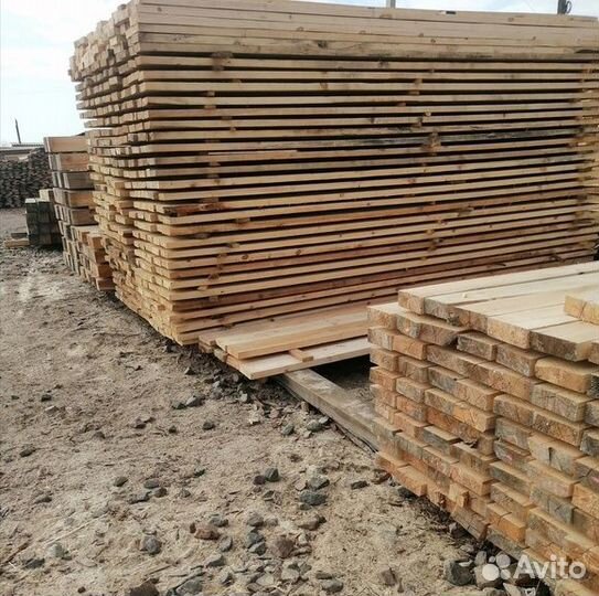 Доска 25/100 обрезная