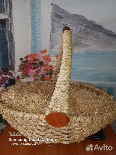 Плетеная корзина