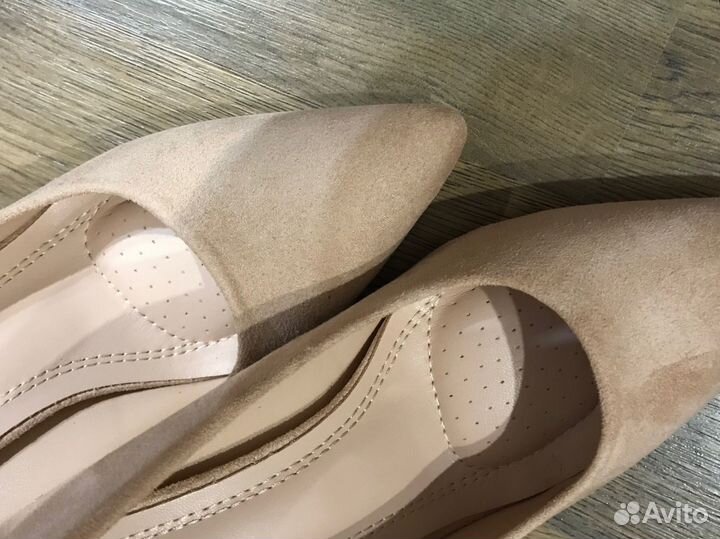 Туфли женские 40 размер натуральная замша