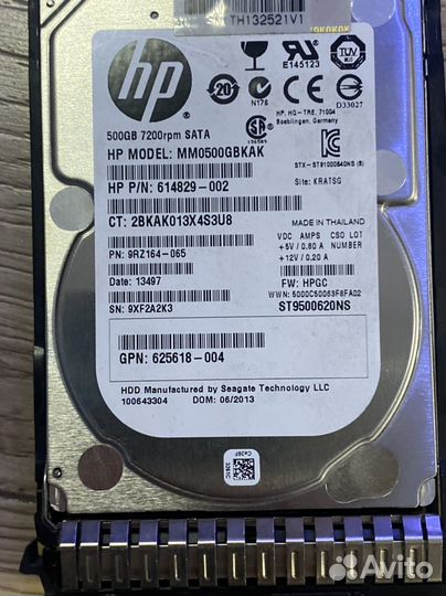 HP Proliant DL360e Gen8 сервер (500гб)