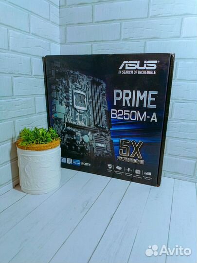 Asus B250M-A и I5 7400