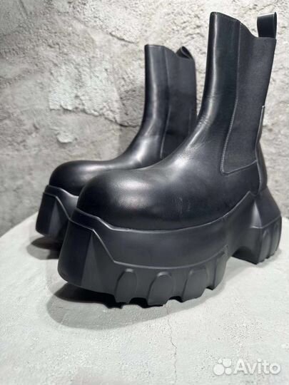 Rick Owens beatle bozo tractor boots