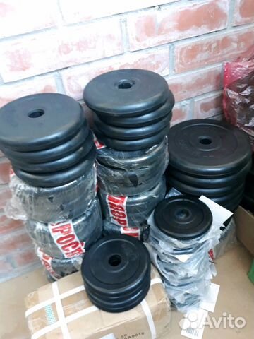 Диски (блины) обрезиненные 26 и 31мм