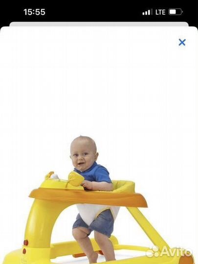 Ходунки Chicco Baby Walker 3в1