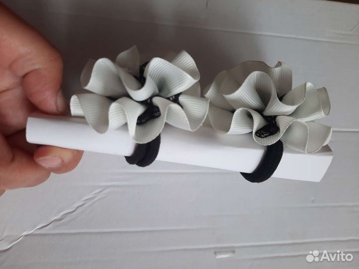 Резинки бантики для волос