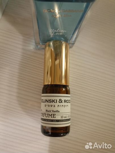 Zelinski rozen духи black vanilla