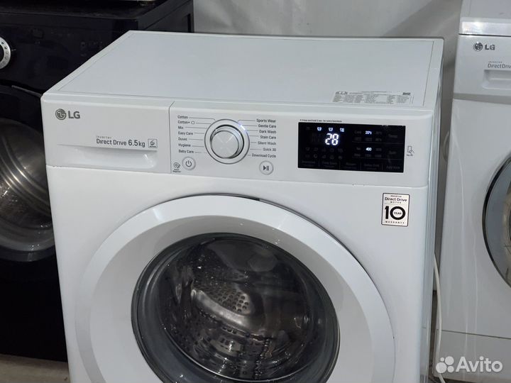 LG Direct Drive 6.5кг Гарантия Доставка
