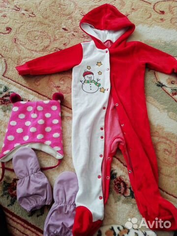 Вещи пакетом для девочки 80р