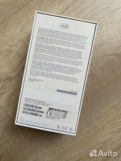 Коробка от iPhone 6s 16 гб