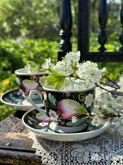 Чайная пара Вербилки слива