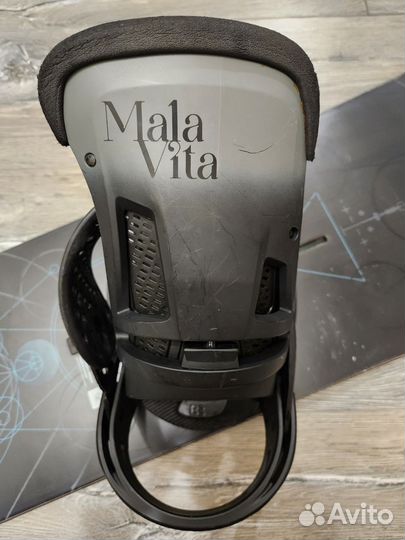 Крепления для сноуборда burton malavita est