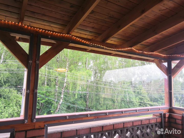 Мягкие окна для веранд, беседок от производителя