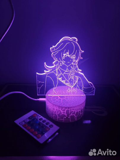 Ночник с Дилюком (Genshin Impact)