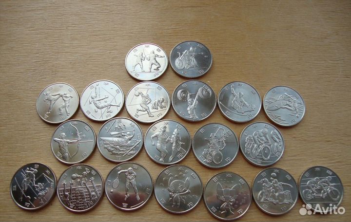 Монеты Олимпиада Токио-2020