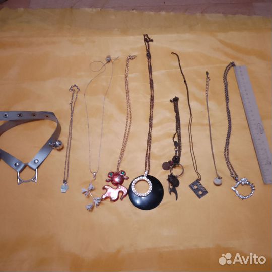 Подвески на цепочке винтаж