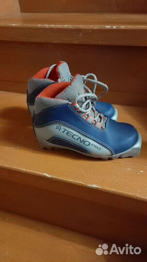 Детские Лыжные ботинки Tecno pro 30 размер для лыж
