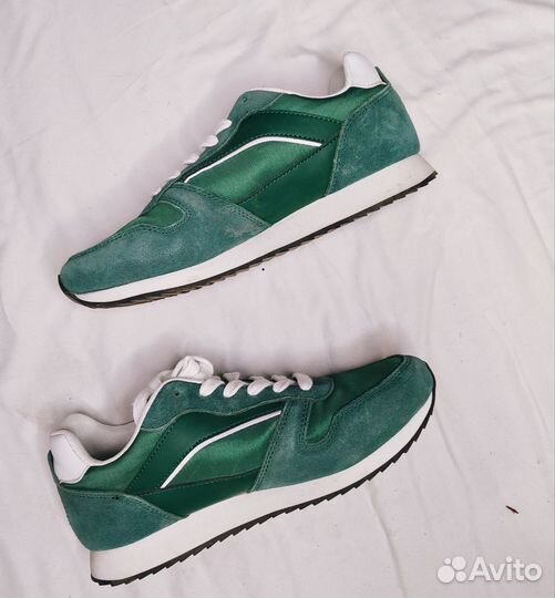 Кроссовки женские/мужские Patrol 38 зеленые