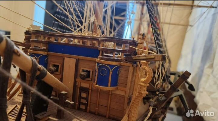 Сборная модель корабля из дерева San Felipe