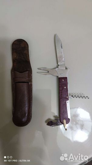 Нож складной СССР Зубры