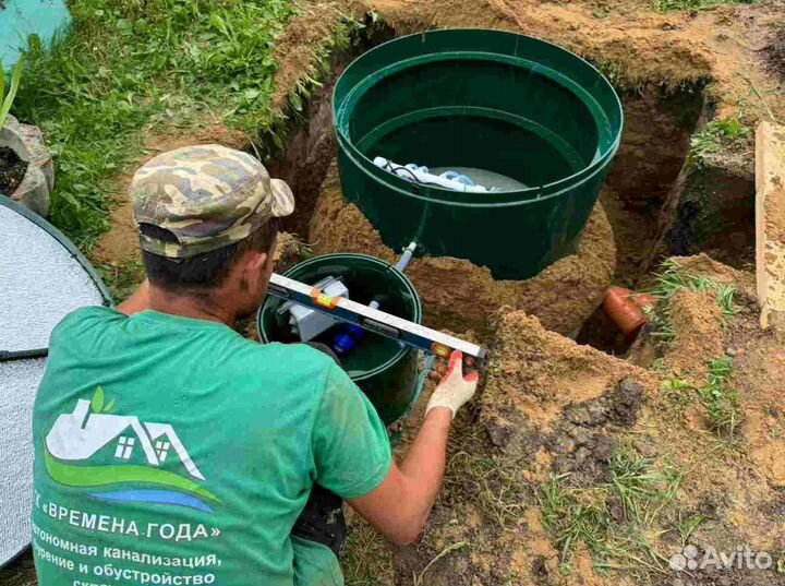 Септик Установка септика под ключ Биодевайс