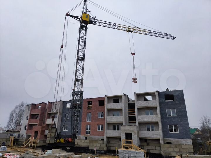 1-к. квартира, 62,3 м², 5/5 эт.